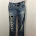 American Eagle Outfitters Jeans | American Eagle Boyfriend Fit Jeans Size 4 | Color: Blue | Size: 4