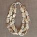 Anthropologie Jewelry | Anthropologie Lucite Statement Necklace | Color: Cream/White | Size: Os