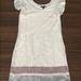 American Eagle Outfitters Dresses | American Eagle Outfitters White Flutter Dress Med | Color: Purple/White | Size: M
