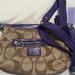 Coach Bags | Coach Purse - Satchel Or Shoulder Bag | Color: Brown/Purple | Size: Os