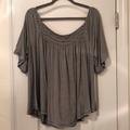 American Eagle Outfitters Tops | Aeo Top | Color: Black/White | Size: Xl