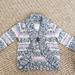 American Eagle Outfitters Other | Cardigan Sweater Size 6-12 Months | Color: Purple/Silver | Size: 6-12 Months