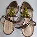 Kate Spade Shoes | Kate Spade Sandals | Color: Brown/Green | Size: 8