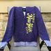 American Eagle Outfitters Tops | American Eagle Hooded Zip Up Sweatshirt | Color: Purple/Yellow | Size: Xsj