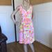 Lilly Pulitzer Dresses | Lilly Pulitzer Summer Dress | Color: Green/Pink | Size: 4