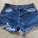 Levi's Shorts | *Limited Edition* Levi Shorts With Cut Out Pockets | Color: Blue | Size: 26