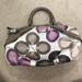 Coach Bags | 100 Authentic Coach Madison Two-Way Bag | Color: Cream/Purple | Size: Os