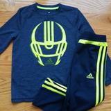 Adidas Matching Sets | Adidas, Climacool, Boys Outfit, Size 4-5 | Color: Blue/Green | Size: 4-5