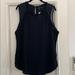 J. Crew Tops | Black Top W/ Shoulder Sheer Panels & Petal Details | Color: Black | Size: Xl