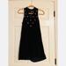 Free People Dresses | Free People Extra Small Black Velvet Dress | Color: Black | Size: Xs