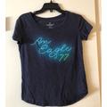 American Eagle Outfitters Tops | American Eagle Tee | Color: Blue/Green | Size: Xs