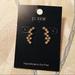 J. Crew Accessories | J.Crew Gold Accent Star Constellation Earrings | Color: Gold/White | Size: Os