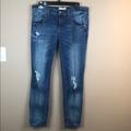 Free People Jeans | Free People Distressed Jeans | Color: Blue | Size: 29