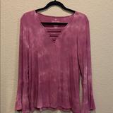 American Eagle Outfitters Tops | American Eagle Soft And Sexy Top | Color: Pink/Purple | Size: M