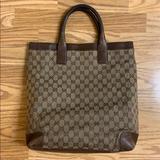 Gucci Bags | Authentic Vintage Gucci Tote | Color: Brown/Tan | Size: Os