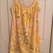 J. Crew Dresses | J. Crew Retro Looking Yellow Printed Dress | Color: White/Yellow | Size: 4