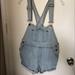 Brandy Melville Shorts | Brandy Melville Timeless Overall Shorts! | Color: Blue | Size: M