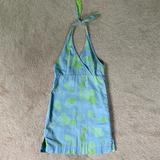 Lilly Pulitzer Dresses | Lilly Pulitzer Halter Dress Size 8 | Color: Blue/Green | Size: 8g