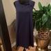 J. Crew Dresses | J. Crew Navy Bow Cotton Dress Size M | Color: Blue | Size: M