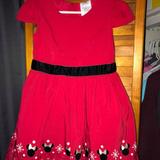 Disney Dresses | Disney Store Minnie Mouse Dress, Size 4 Toddler | Color: Red | Size: 4g