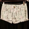 American Eagle Outfitters Shorts | American Eagle Outfitters Short Shorts Nwot | Color: Green/White | Size: 0