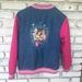 Disney Jackets & Coats | Kids Disney Princess Jacket Full Zip Front | Color: Blue/Pink | Size: Large. (10-12)