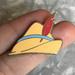 Disney Accessories | Disney Pinocchio Official Pin | Color: Red/Yellow | Size: Os