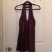 Free People Dresses | Dark Red/Purple Free People Sequin Dress | Color: Purple/Red | Size: 0