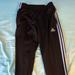 Adidas Pants & Jumpsuits | Adidas Size Small Track Pants | Color: Black/Blue | Size: S