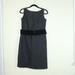 J. Crew Dresses | J.Crew Black Silk Sleeveless Dress With Belt | Color: Black | Size: 6