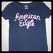 American Eagle Outfitters Tops | American Eagle Tee | Color: Black/Pink | Size: Xs