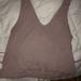 American Eagle Outfitters Tops | American Eagle Outfitters “Wrap” Style Tank Top | Color: Tan | Size: Xl