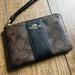 Coach Accessories | Nwt Coach Wristlet | Color: Black/Brown | Size: Os