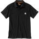 Carhartt Force Delmont Pocket Polo Shirt, schwarz, Größe M