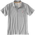 Carhartt Force Delmont Pocket Polo Shirt, grau, Größe 2XL