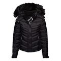 Superdry Women's Fuji Slim 3 in 1 Jacket, Black (Blackboard A), XL (Size:16)