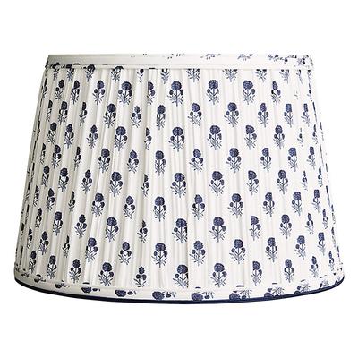 Limited Edition Anais Pleated Lamp Shade - Indigo, 9 1/2