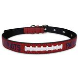 New England Patriots Signature Pro Dog Collar, Large, Brown