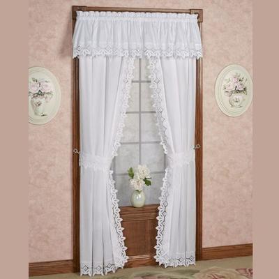 Emsworth Tailored Curtain Pair, 80 x 63, Light Cre...