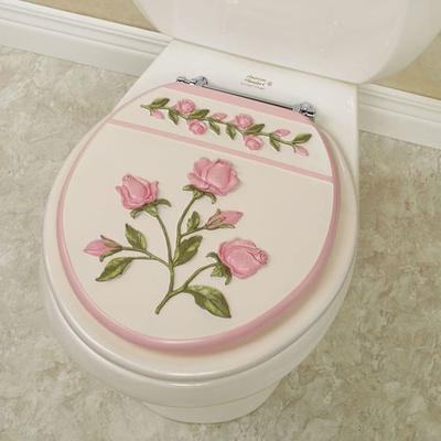 Bridal Rose Standard Toilet Seat Blush , Blush