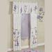 Wildflowers Tailored Valance Ivory 72 x 18, 72 x 18, Ivory