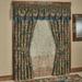 Casanova Wide Tailored Curtain Pair Dark Teal, 100 x 84, Dark Teal