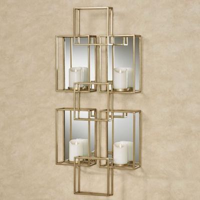 Kierra Wall Sconce Candelabra Gold , Gold