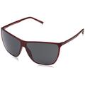 Porsche Unisex Adults Design Sonnenbrille P8612 D 61 11 135 Sunglasses, Red (Rot), 61.0