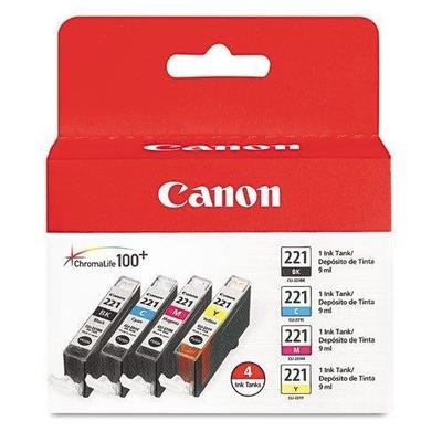 Canon CLI-221 Ink Cartridge Pack - Multicolor