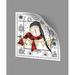 East Urban Home Snowman Snowflake II Removable Wall Decal Vinyl | 18 H x 18 W in | Wayfair 3Pug150a1818p