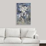 Ophelia & Co. 'Floral Nocturne I' Painting on Canvas Canvas | 37.7 H x 25.7 W x 1.75 D in | Wayfair B7021CD26FA44A30A33B92CA01EC3B0D