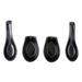 Red Barrel Studio® Subtle Flavor Ceramic Spoon Rest Ceramic in Black | 5.5 H x 1.9 W x 0.9 D in | Wayfair BE4C1D8D650A4B34980ABD4AD39DBCE5