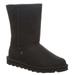 BEARPAW Elle Short Vegan - Womens 11 Black Boot Medium