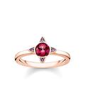 Thomas Sabo Damen-Ring Farbige Steine rosé 925 Sterlingsilber roségold vergoldet TR2263-540-10-52